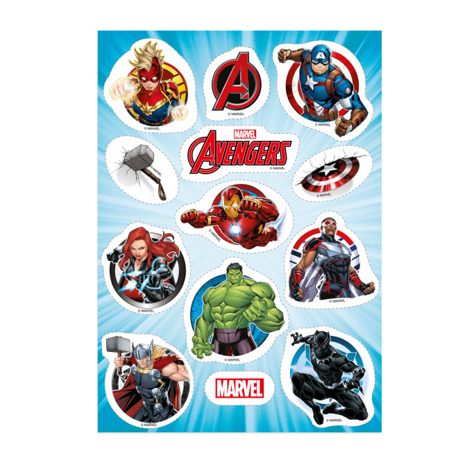 decoraciones-comestibles-vengadores