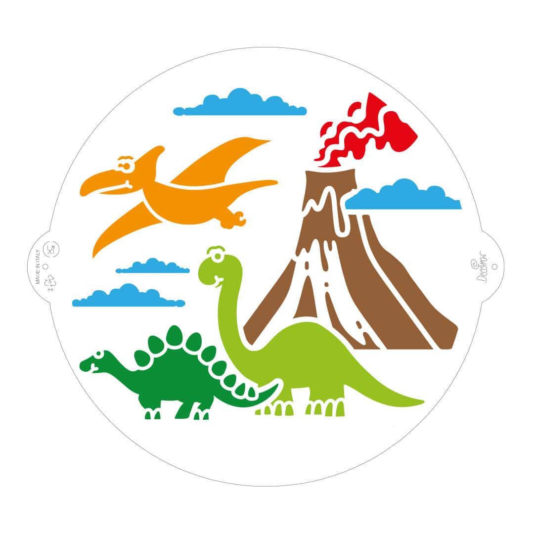 plantilla-para-pastel-de-dinosaurio