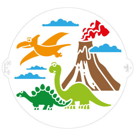 plantilla-para-pastel-de-dinosaurio