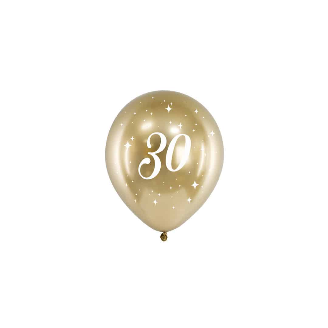 globos-cumpleanos-30-años-oro