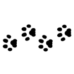plantilla-diseño-de-pastel-de-pata-de-perro