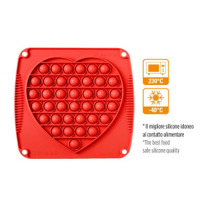 Molde de silicona DecoPop Corazón