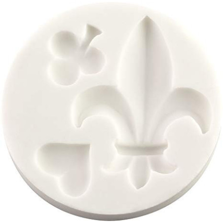 modelado-molde-simbolo-de-flor-de-lys