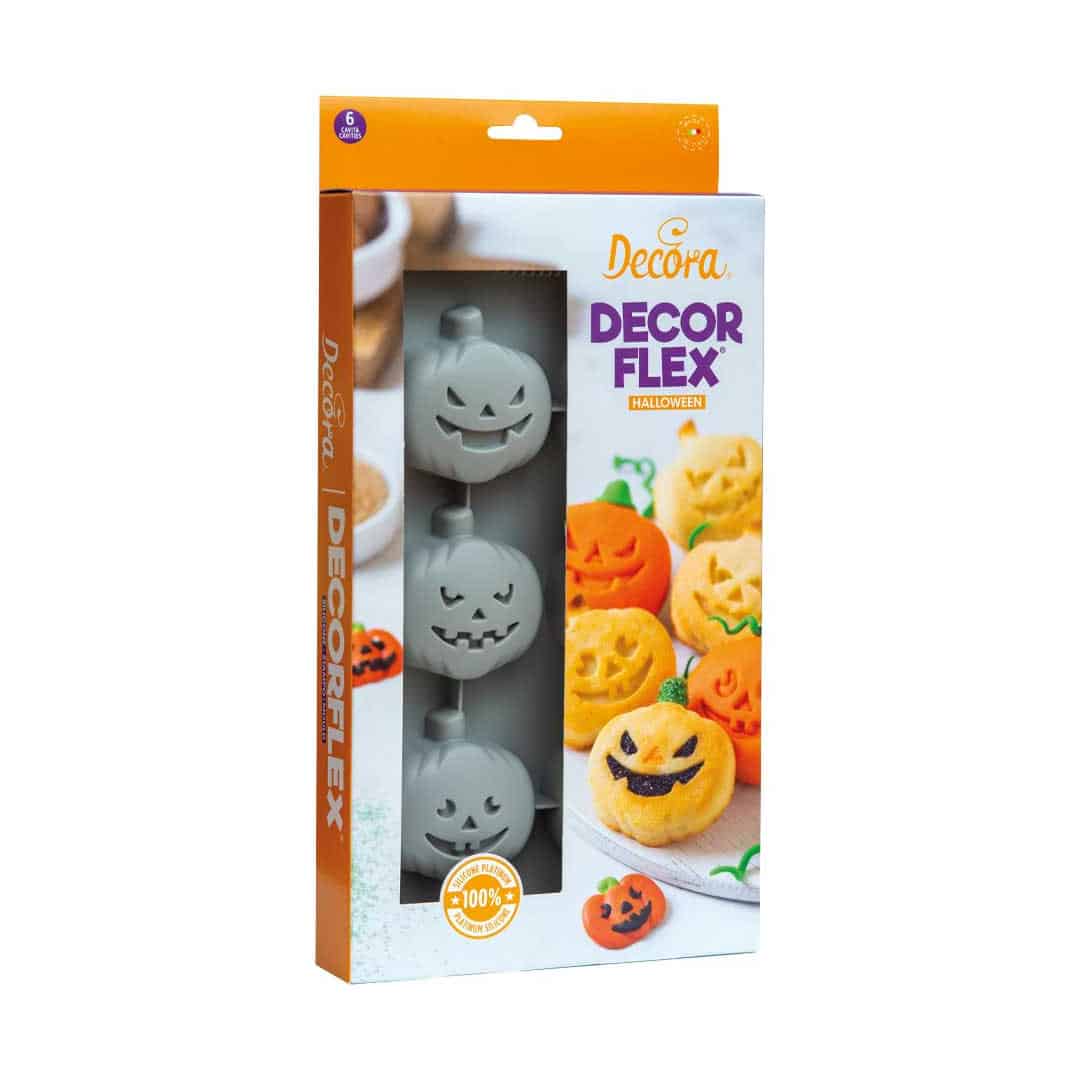 molde de silicona para calabaza