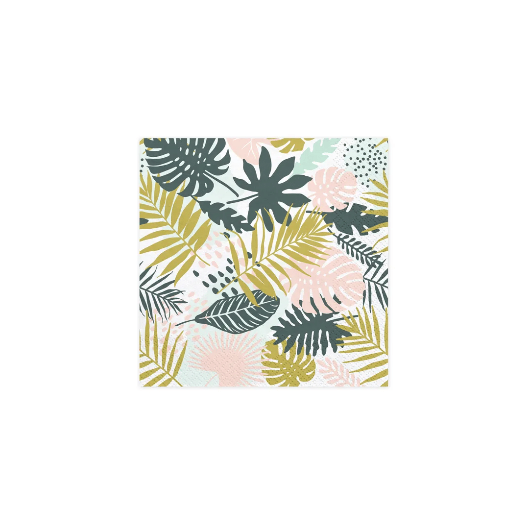 servilletas de papel aloha