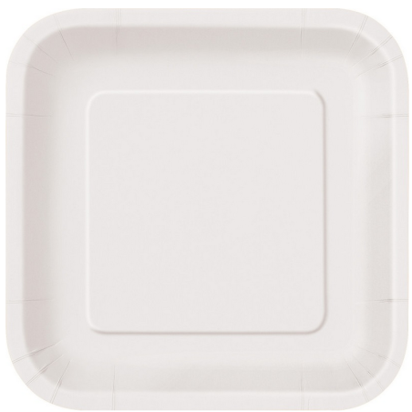 14-platos-cuadrados-de-carton-color-blanco