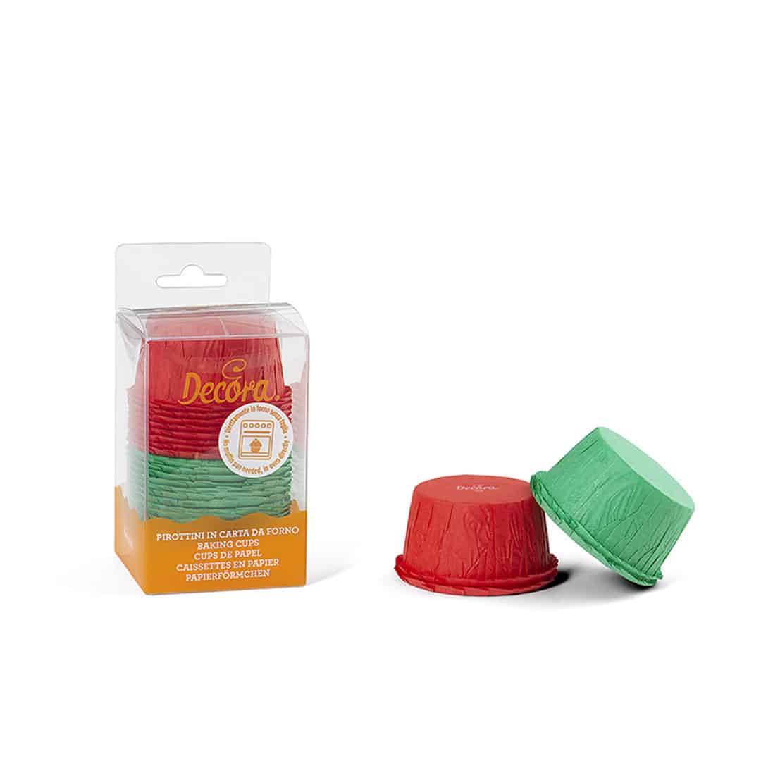 cajas de muffins navideños