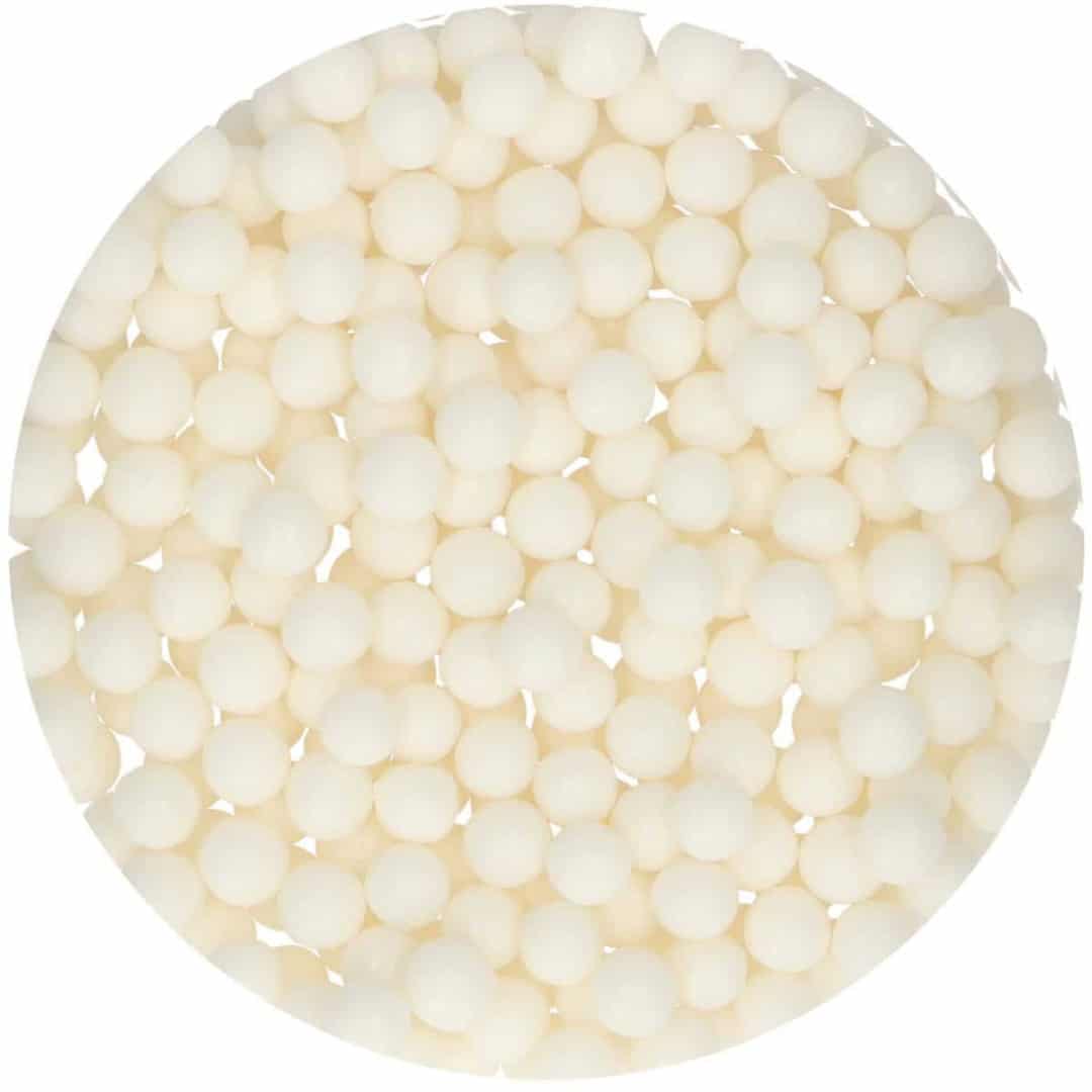 perlas de azúcar blancas - 7 mm