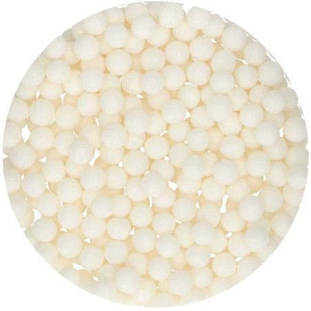 perlas de azúcar blancas - 7 mm