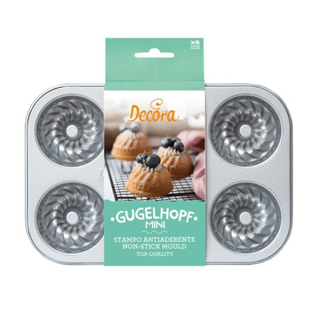 molde de 6 cavidades