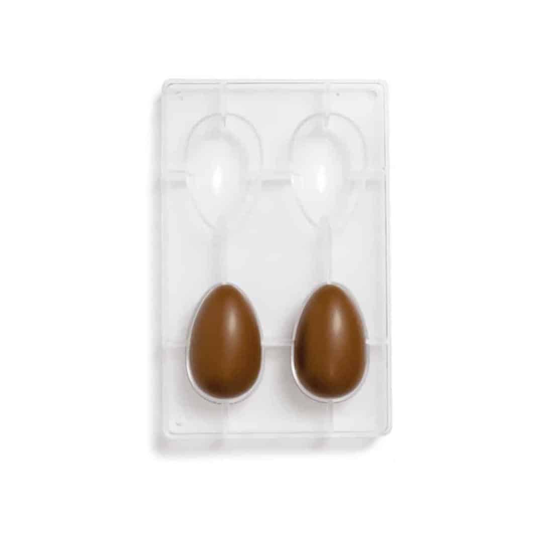 Molde para huevos de Pascua de 4 cavidades.
