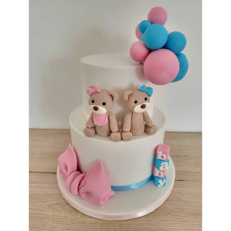 regalo de arco de pastel