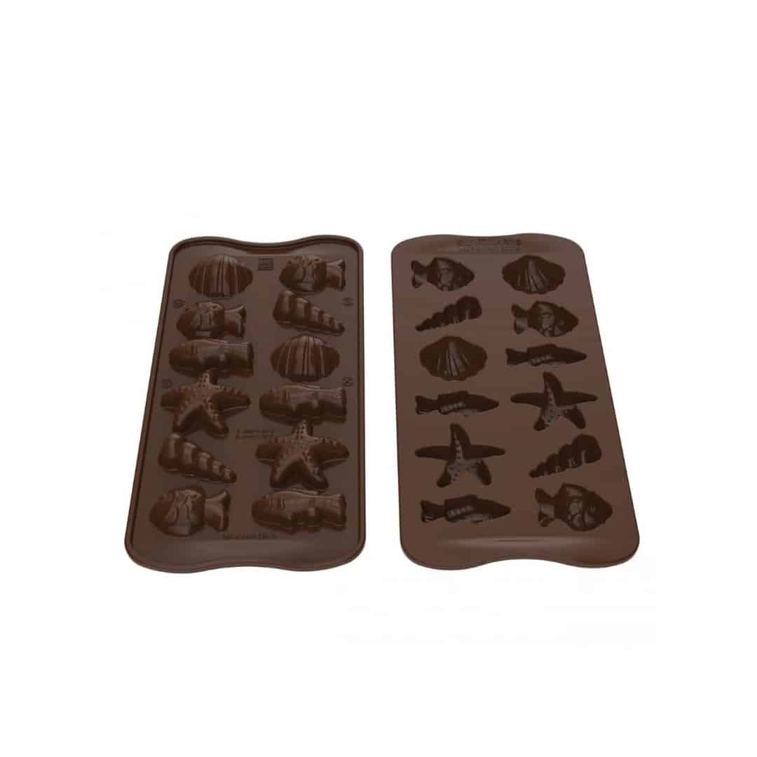 molde de silicona para freír chocolate