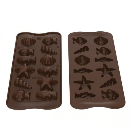 molde de silicona para freír chocolate