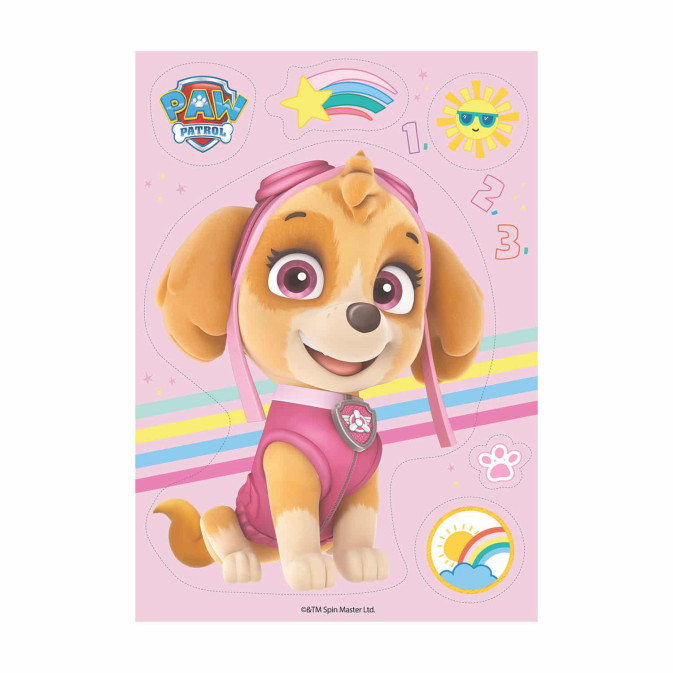 Oblea Paw Patrol Stella precortada