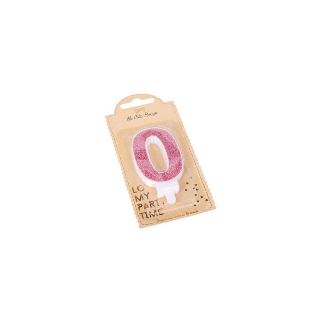 vela-numero-0-paillette-rosa