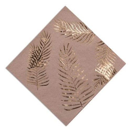 servilletas de papel tropicales elegantes