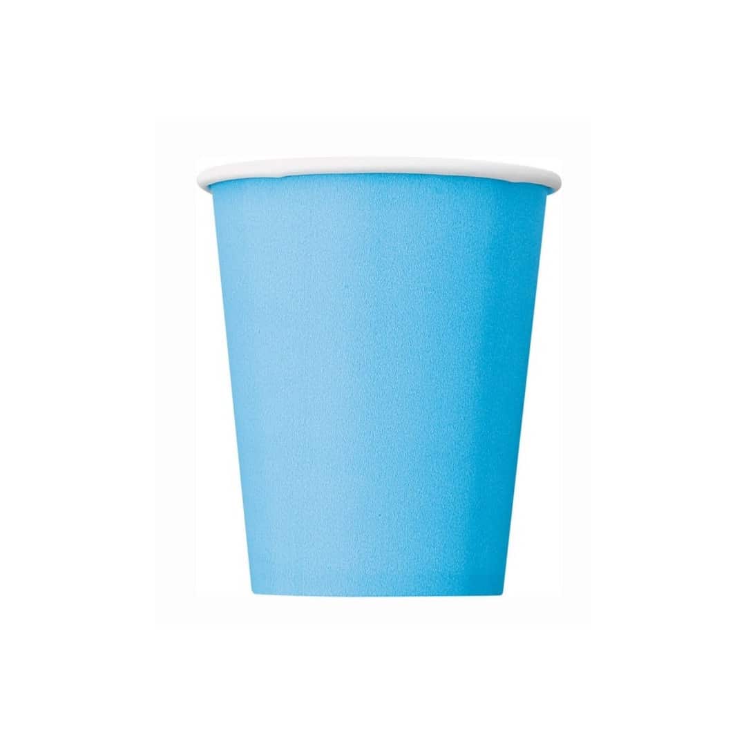 14-vasos-de-carton-azul-claro