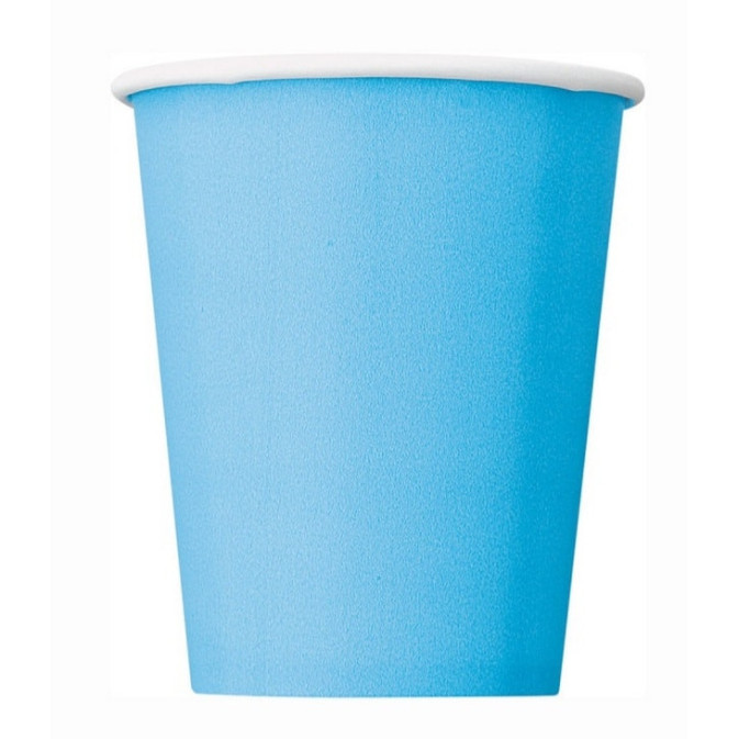14-vasos-de-carton-azul-claro