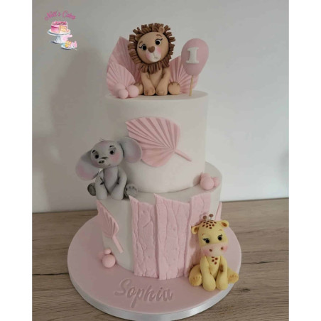 idea-pastel-de-la-jungla-de-niña