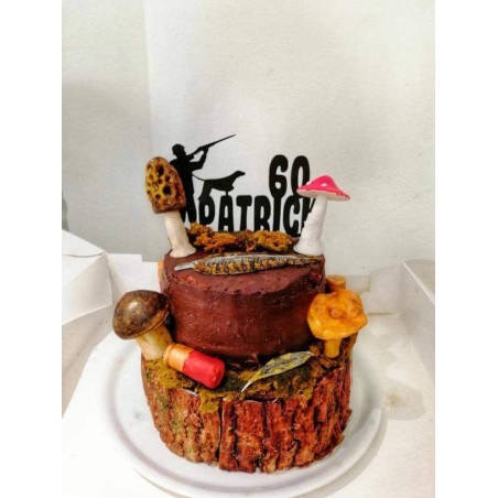 caza de adornos para pasteles