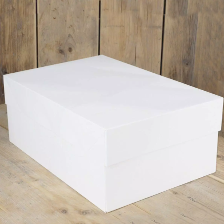 Paquete de 25 cajas rectangulares para tartas