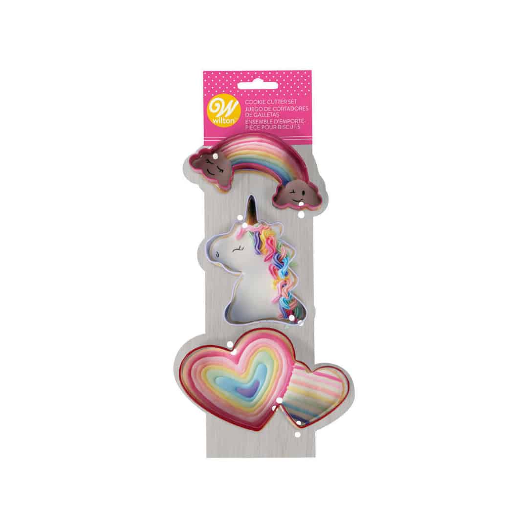 cortador de galletas de unicornio