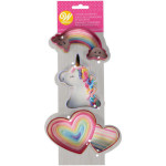 cortador de galletas de unicornio