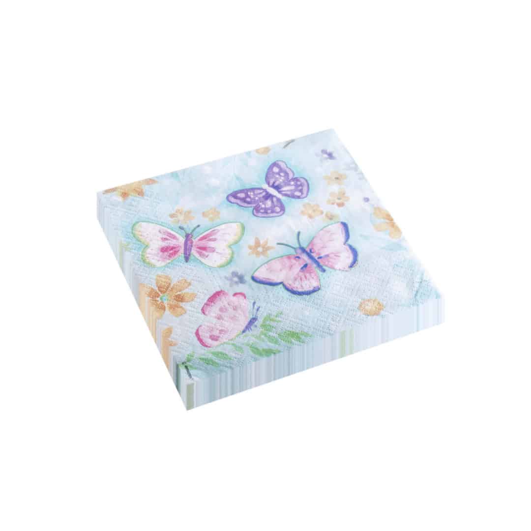 servilletas de mariposas