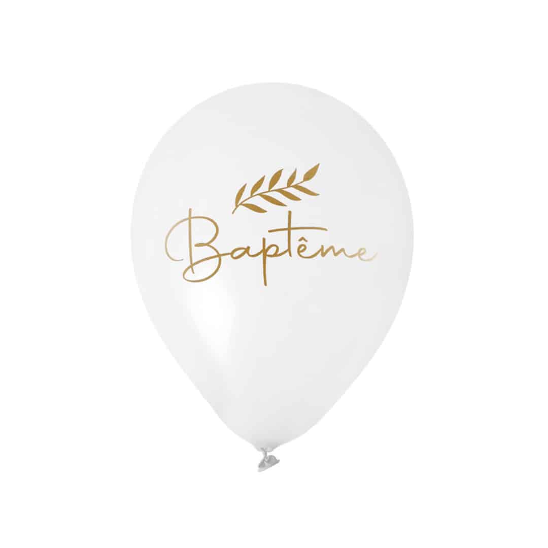 globos de bautismo