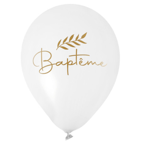 globos de bautismo