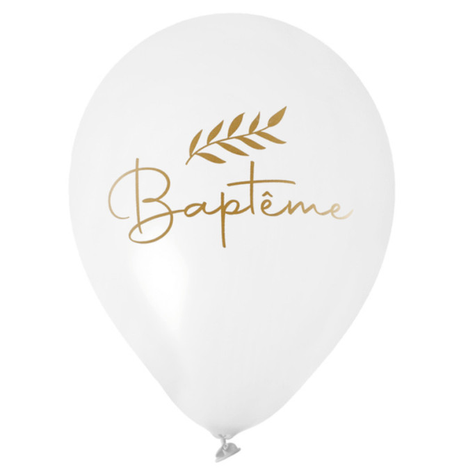 globos de bautismo