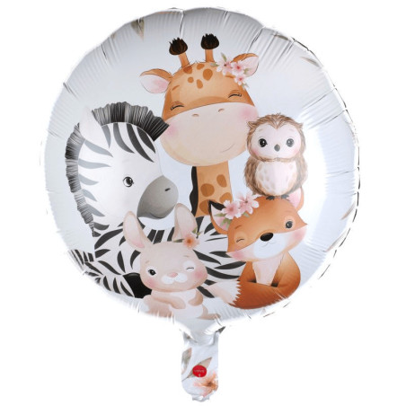 animales con globos