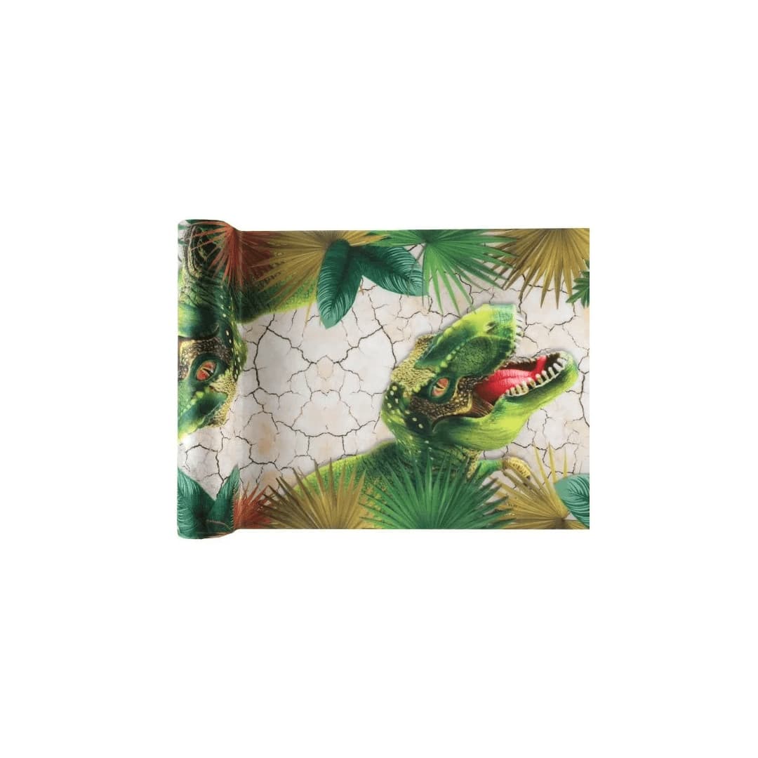 camino-de-mesa-dinosaurio