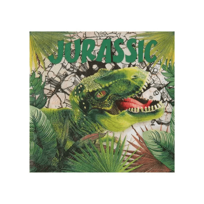 servilletas de dinosaurios