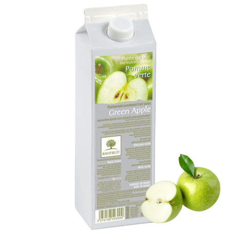 puré-de-fruta-manzana-verde
