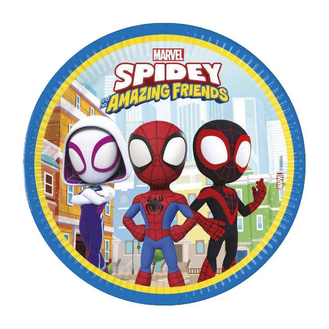 placas de araña
