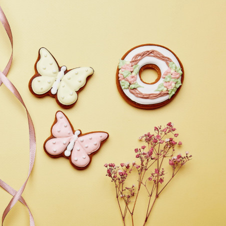 galleta en forma de mariposa