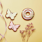 galleta en forma de mariposa