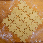 pieza del rompecabezas del cortador de galletas