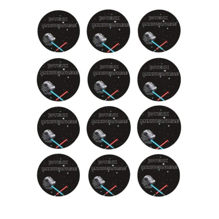 12-Mini-discos-de-azucar-Star-Wars