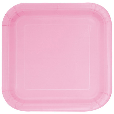 platos-postre-cuadrados-de-carton-rosa