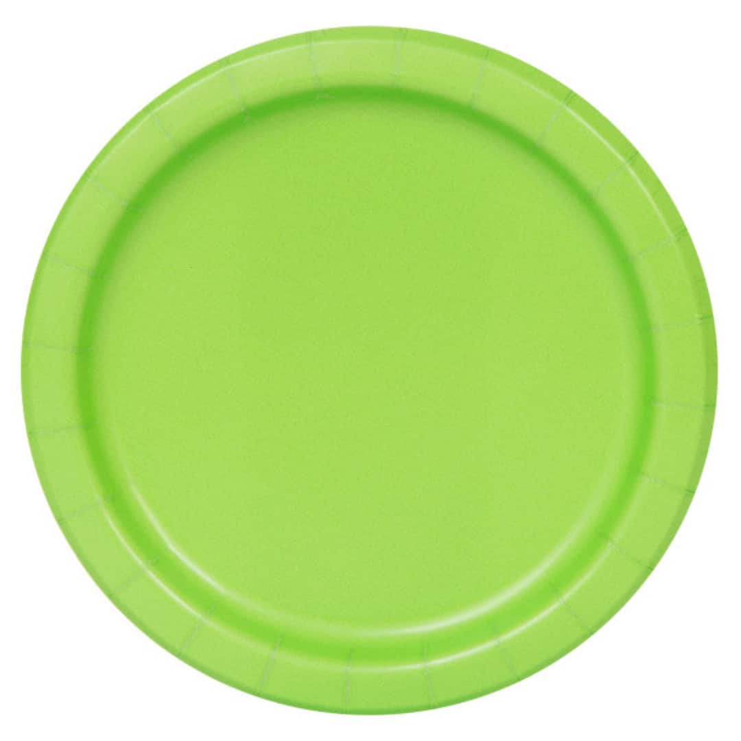 platos-de-postre-verde-lima