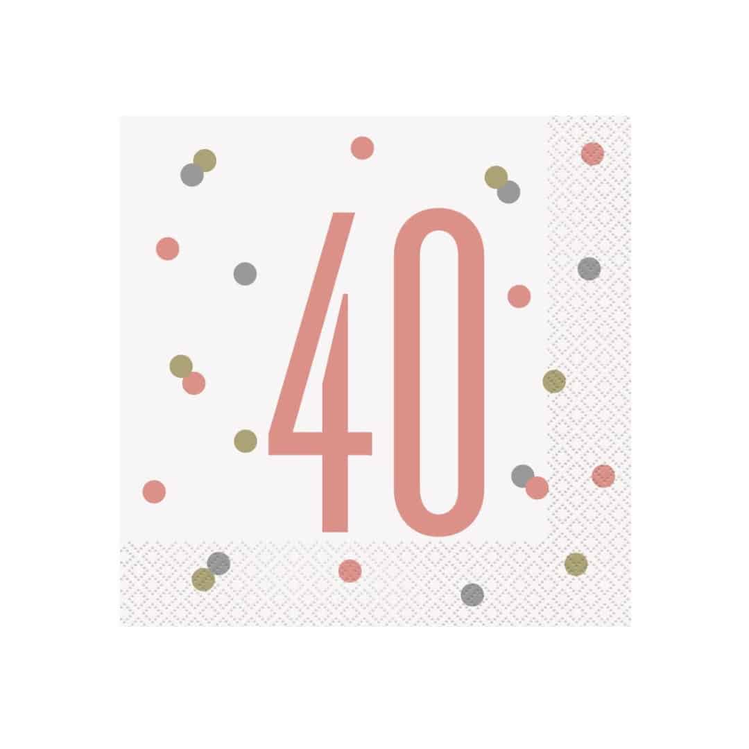16-servilletas-40-años-rosa
