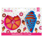 cortador de galletas de donut y helado