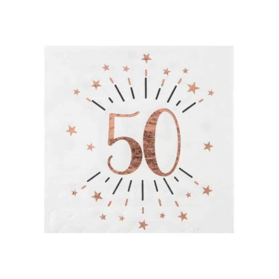 servilletas-50-años-oro rosa