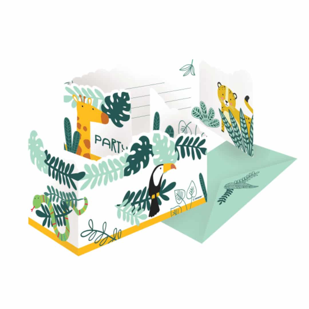 tarjeta-de-invitación-de-cumpleaños-en-la-jungla