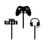cupcake-topper-videojuego
