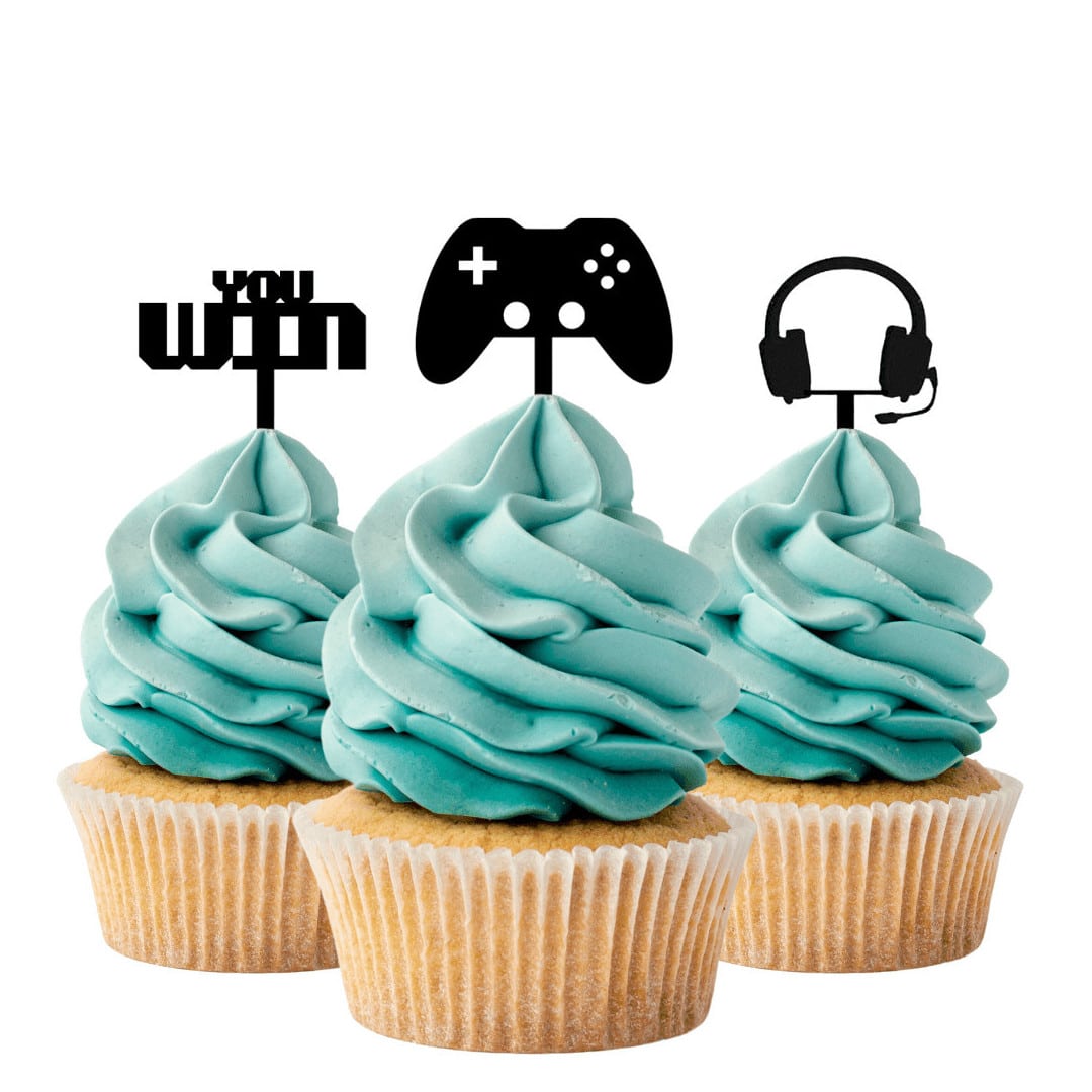 cupcake-topper-videojuegos