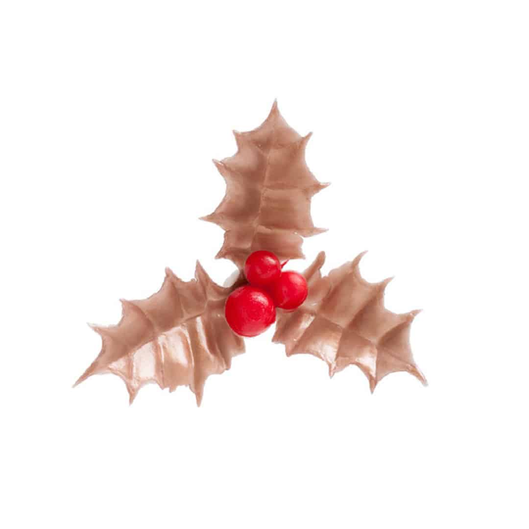 10-picos-de-hojas-de-acebo-de-bronce-para-troncos-de-navidad